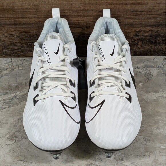 Nike Vapor Edge Speed 360 2 DP Men 11.5 White Black Detachable Cleats FJ7094-100 main image 8